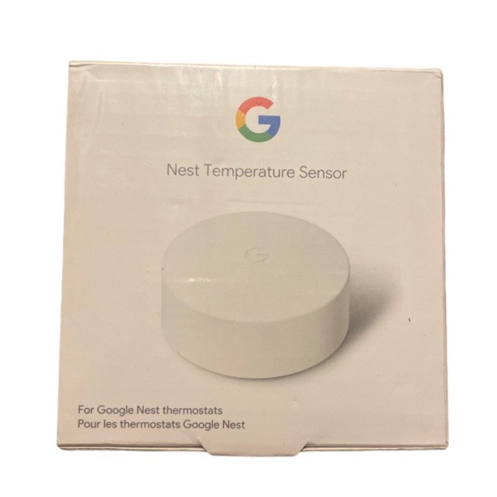 google Nest Temperature Sensor in White